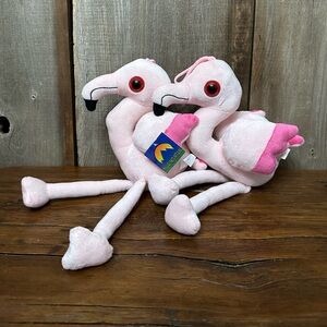 Boardwalk / Arcade Plushies Blue Mountain Pink Flamingo Plush Stuffed Animals